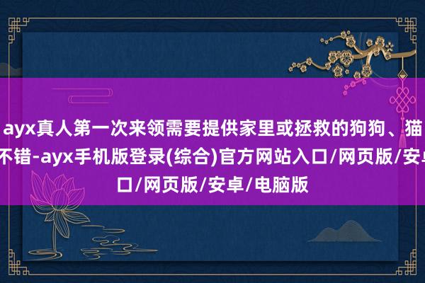 ayx真人第一次来领需要提供家里或拯救的狗狗、猫咪像片才不错-ayx手机版登录(综合)官方网站入口/网页版/安卓/电脑版