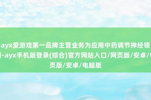 ayx爱游戏第一品牌主营业务为应用中药调节神经领路顽固-ayx手机版登录(综合)官方网站入口/网页版/安卓/电脑版