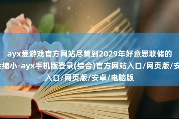 ayx爱游戏官方网站尽管到2029年好意思联储的独处性将会缩小-ayx手机版登录(综合)官方网站入口/网页版/安卓/电脑版